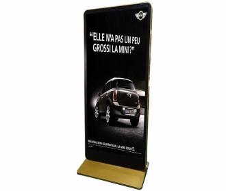 TOTEM ECRAN LED Vitrine P3 Mov